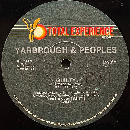 YARBROUGH & PEOPLES // GUILTY (6:01) / (INSTRUMENTAL) (6:09)