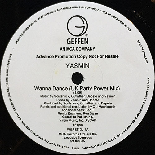 YASMIN // WANNA DANCE (3VER)