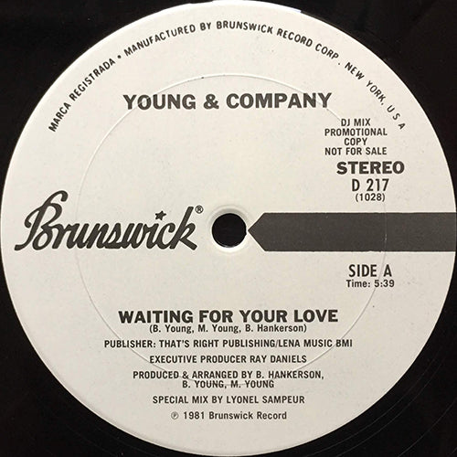 YOUNG & COMPANY // WAITING FOR YOUR LOVE (5:39)
