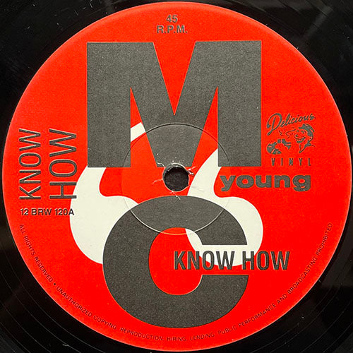 YOUNG MC // KNOW HOW (2VER) / THE FASTEST RHYME (2VER)