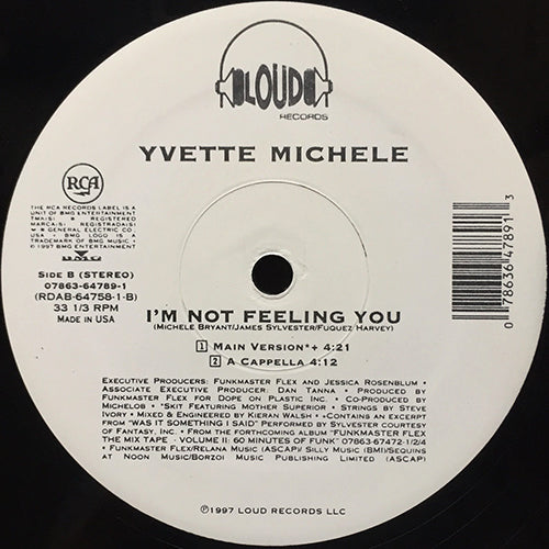 YVETTE MICHELE // I'M NOT FEELING YOU (4VER)