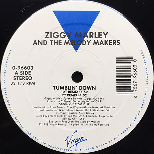 ZIGGY MARLEY AND THE MELODY MAKERS // TUMBLIN' DOWN (3VER)