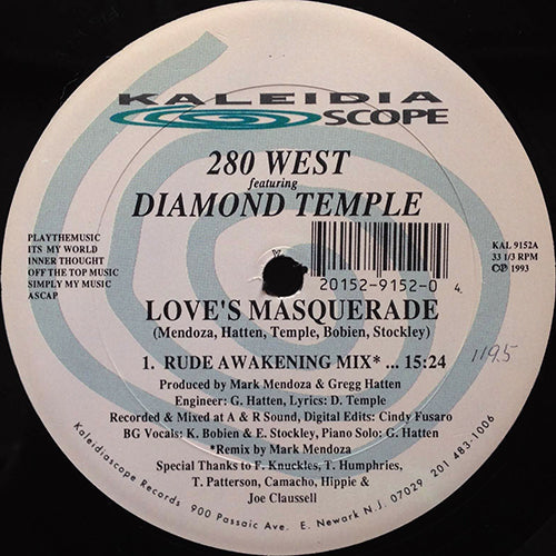 280 WEST feat. DIAMOND TEMPLE // LOVE'S MASQUERADE (3VER)