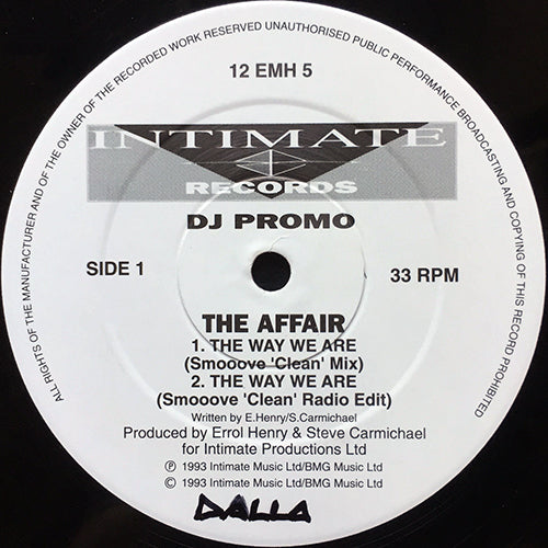 AFFAIR // THE WAY WE ARE (5VER) – next records japan