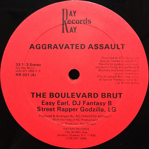 AGGRAVATED ASSAULT // THE BOULEVARD BRUT / EASIEST THE EARL