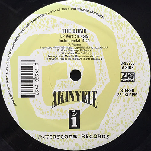 AKINYELE // THE BOMB (2VER) / NO EXIT  / OUTTA STATE