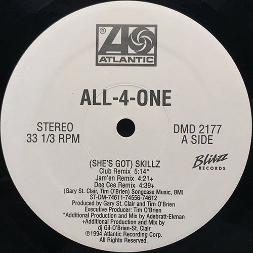 ALL-4-ONE // (SHE'S GOT) SKILLZ (4VER) / SO MUCH IN LOVE / I SWEAR