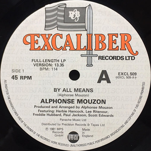 ALPHONSE MOUZON // BY ALL MEANS (13:35) / DO I HAVE TO (8:52)