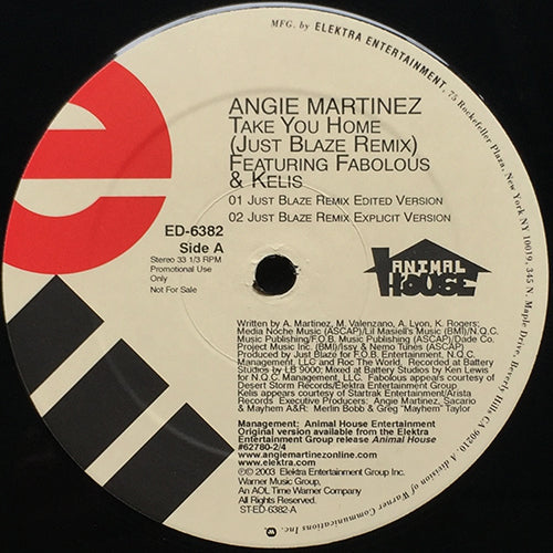 ANGIE MARTINEZ feat. FABOLOUS // TAKE YOU HOME (JUST BLAZE REMIX) (4VER)