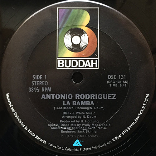 ANTONIO RODRIGUEZ // LA BAMBA (9:49) / SWEET LOVE (4:02)
