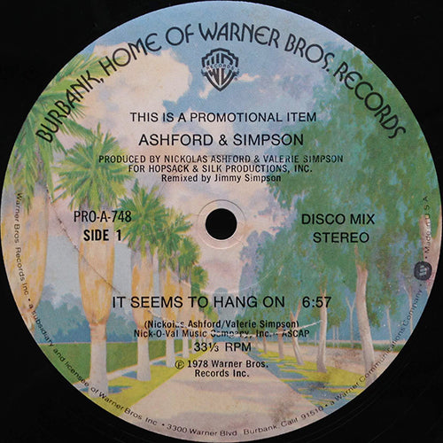 ASHFORD & SIMPSON // IT SEEMS TO HANG ON (6:57)