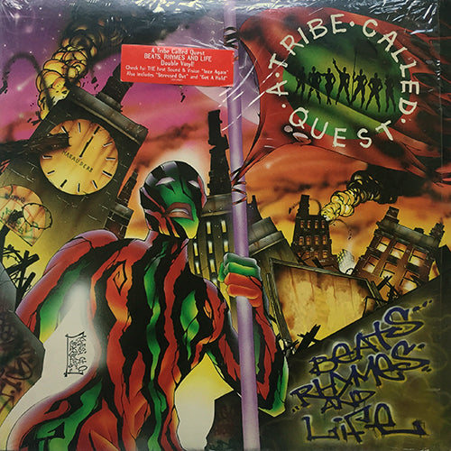 A TRIBE CALLED QUEST // BEATS, RHYMES AND LIFE (LP) inc. PHONY RAPPERS / JAM / 1NCE AGAIN / MIND POWER / BABY PHIFE'S RETURN / WHAT REALLY GOES ON / STRESSED OUT etc...