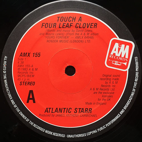 ATLANTIC STARR // TOUCH A FOUR LEAF CLOVER / CIRCLES / PERFECT LOVE