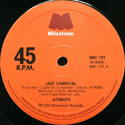 AZYMUTH // JAZZ CARNIVAL / FLY OVER THE HORIZON