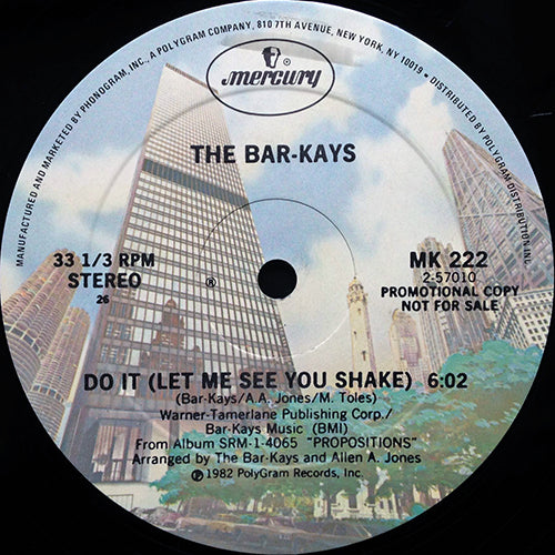 BAR-KAYS // DO IT (LET ME SEE YOU SHAKE) (6:02)