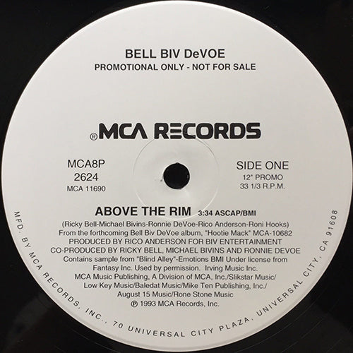 BELL BIV DEVOE // ABOVE THE RIM (3:34)