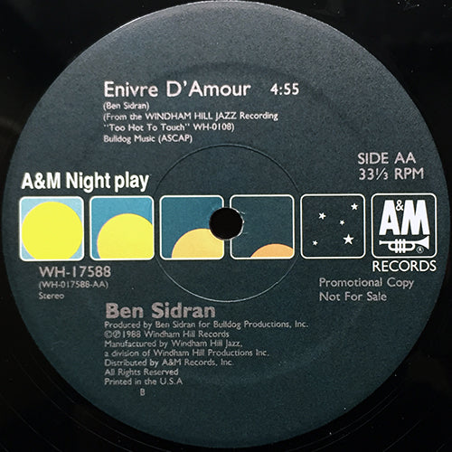 BEN SIDRAN // ENIVRE D'AMOUR (4:55)