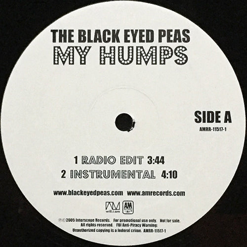 BLACK EYED PEAS // MY HUMPS (4VER)