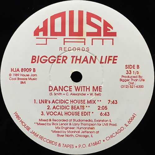 BIGGER THAN LIFE // DANCE WITH ME (5VER)