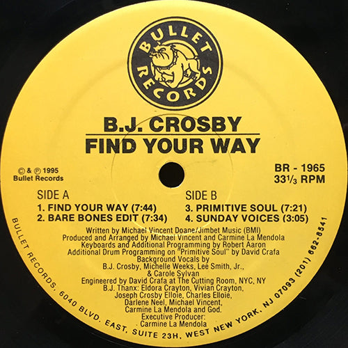 B.J. CROSBY // FUND YOUR WAY (4VER)