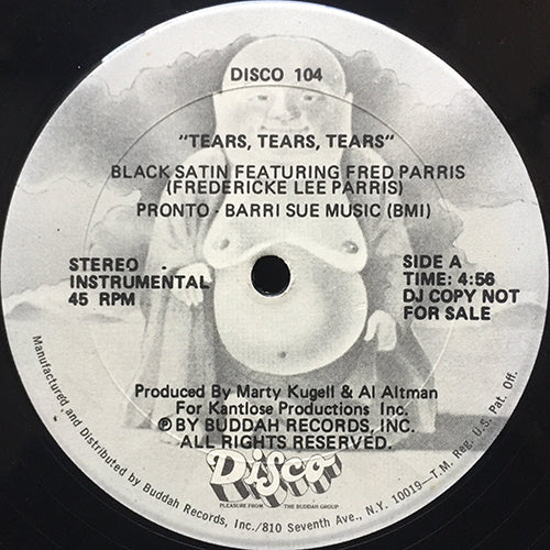 BLACK SATIN feat. FRED PARRIS // TEARS, TEARS, TEARS (4:56)