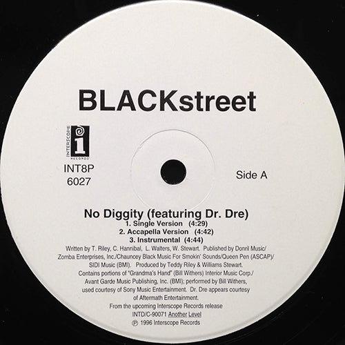 BLACKSTREET feat. DR. DRE // NO DIGGITY (SINGLE VERSION) (3VER)