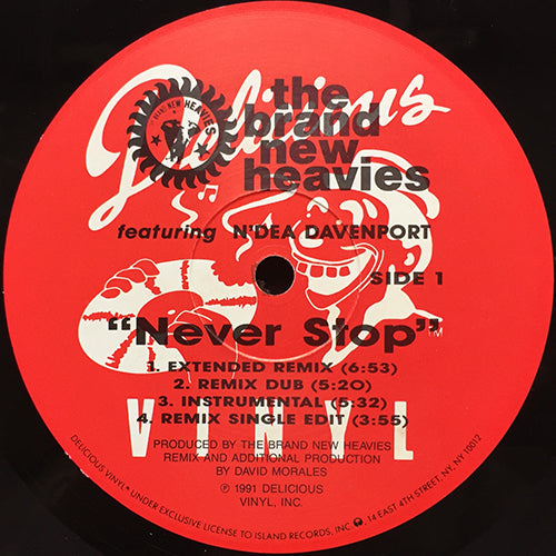 BRAND NEW HEAVIES feat. N'DEA DAVENPORT // NEVER STOP (7VER)