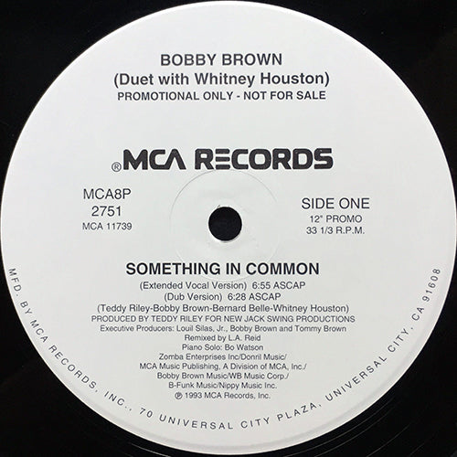 BOBBY BROWN (Duet with WHITNEY HOUSTON) // SOMETHING IN COMMON (5VER)
