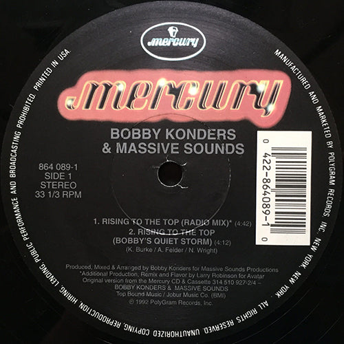 BOBBY KONDERS // RISING TO THE TOP (4VER) / UNITY