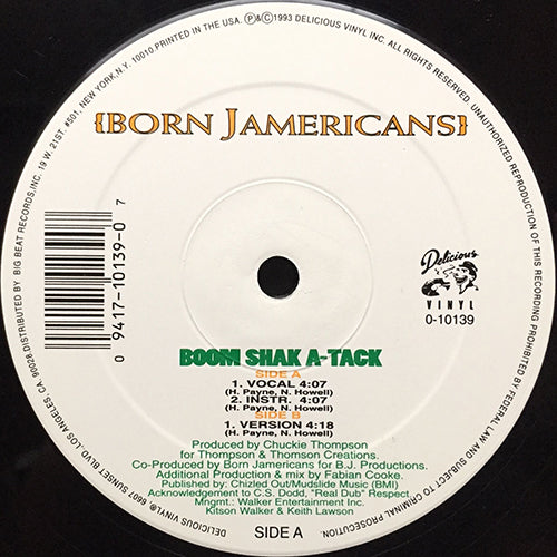 BORN JAMERICANS // BOOM SHAK A-TACK (3VER)
