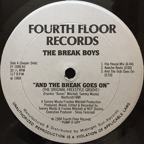 BREAK BOYS // AND THE BREAK GOES ON (6VER)