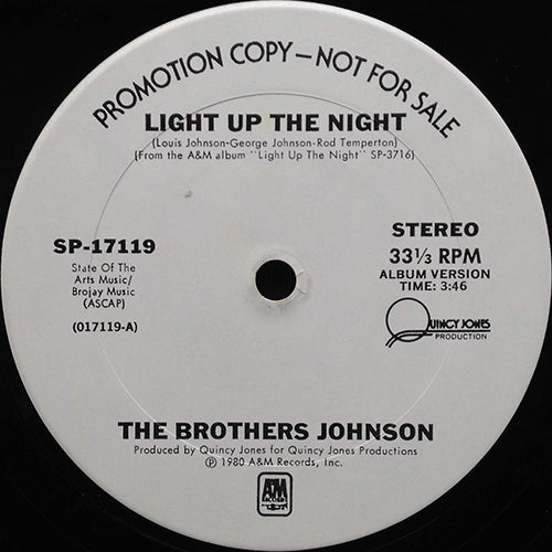 BROTHERS JOHNSON // LIGHT UP THE NIGHT (4:55/3:46)