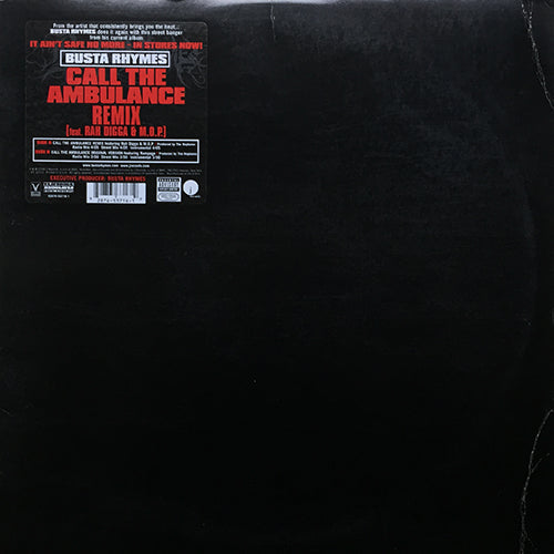 BUSTA RHYMES feat. RAH DIGGA & M.O.P. / RAMPAGE // CALL THE AMBULANCE (REMIX) (3VER) / (ORIGINAL) (3VER)