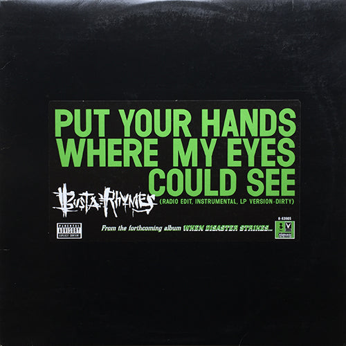 BUSTA RHYMES // PUT YOUR HANDS WHERE MY EYES COULD SEE (4VER)