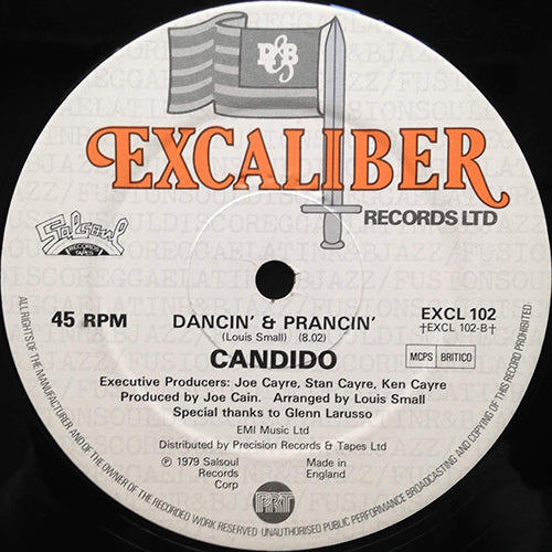 CANDIDO // JINGO (10:52) / DANCIN' & PRANCIN' (8:02)