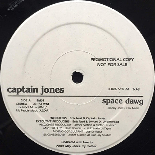 CAPTAIN JONES // SPACE DAWG (6:48) / DUB (7:16)
