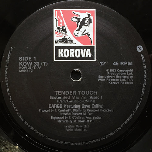 CARGO feat. DAVE COLLINS // TENDER TOUCH (7:18/3:06) / INST (5:40)