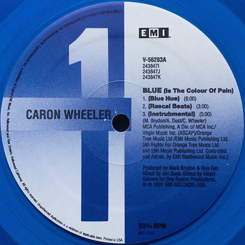 CARON WHEELER // BLUE (IS THE COLOUR OF PAIN) (5VER)