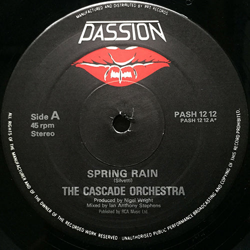 CASCADE ORCHESTRA // SPRING RAIN / I'M THE ONE