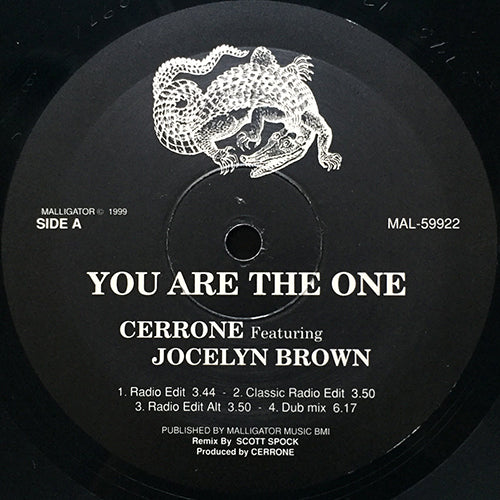 CERRONE // YOU ARE THE ONE (HOUSE REMIX) (6VER)