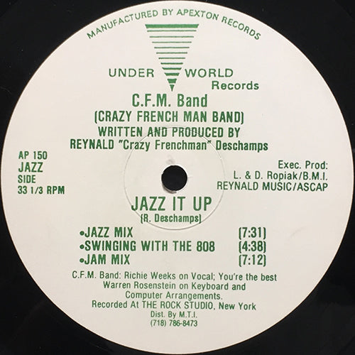 C.F.M. BAND (CRAZY FRENCH MAN BAND) // JAZZ IT UP (3VER) / DANCE TO THE MUSIC (BODY ACTION) (3VER)