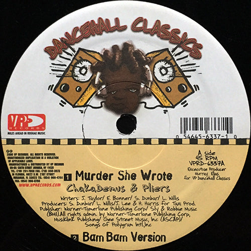 CHAKA DEMUS & PLIERS // MURDER SHE WROTE (2VER) / MURDER SHE WROTE (2VER)