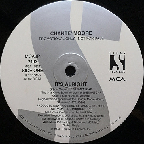 CHANTE MOORE // IT'S ALRIGHT (LP VERSION) (5VER)