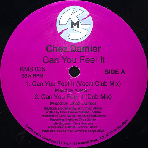 CHEZ DAMIER // CAN YOU FEEL IT (4VER)