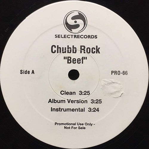 CHUBB ROCK // BEEF (6VER)