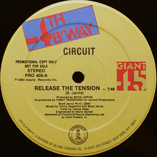 CIRCUIT // RELEASE THE TENSION (7:46/4:31) / DUB (7:04)