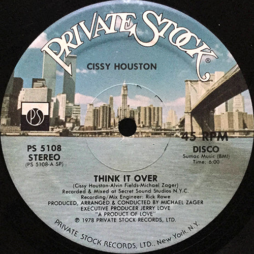 CISSY HOUSTON // THINK IT OVER (6:00) / AN UMBRELLA SONG (2:58)