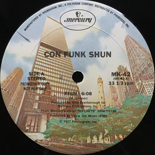 CON FUNK SHUN // FFUN (6:08) / CONFUNKSHUNIZEYA (4:24)