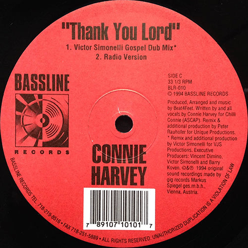 CONNIE HARVEY // THANK YOU LORD (8VER)