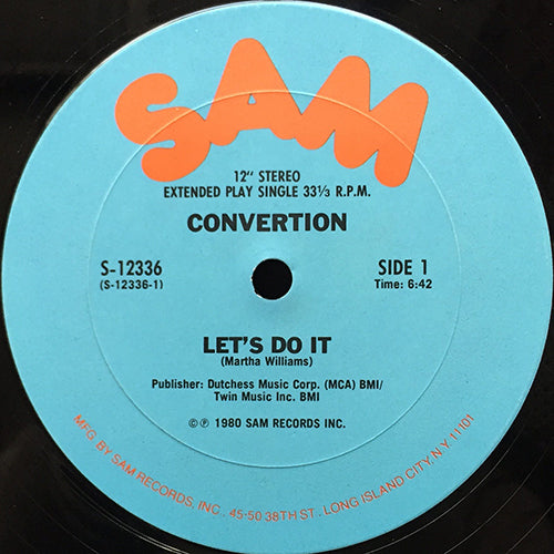 CONVERTION // LET'S DO IT (6:42) / ALL I WANT IS YOU (6:21)